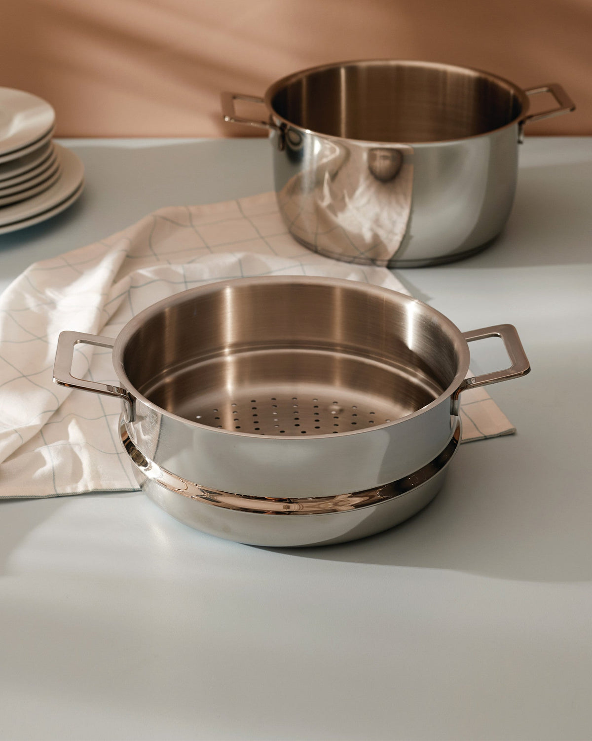 Pots&Pans – cestello per cotture al vapore – ambientata