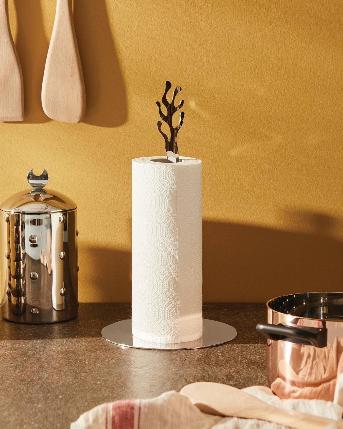Mediterraneo – portarotolo da cucina - Sag 80 - Alessi - Cucina