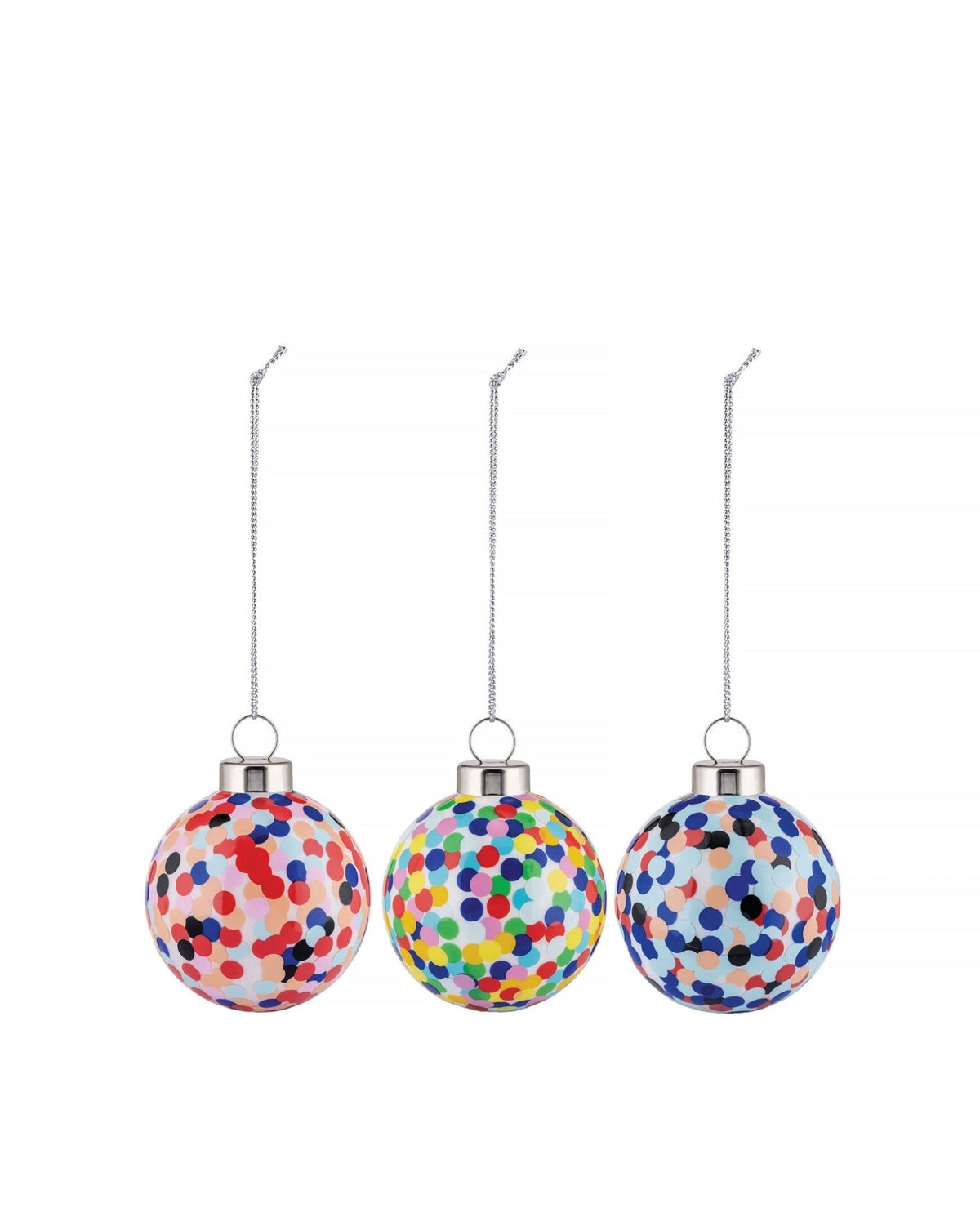 Proust – set di 3 palle per albero di Natale - Sag 80 - Alessi - Complemento