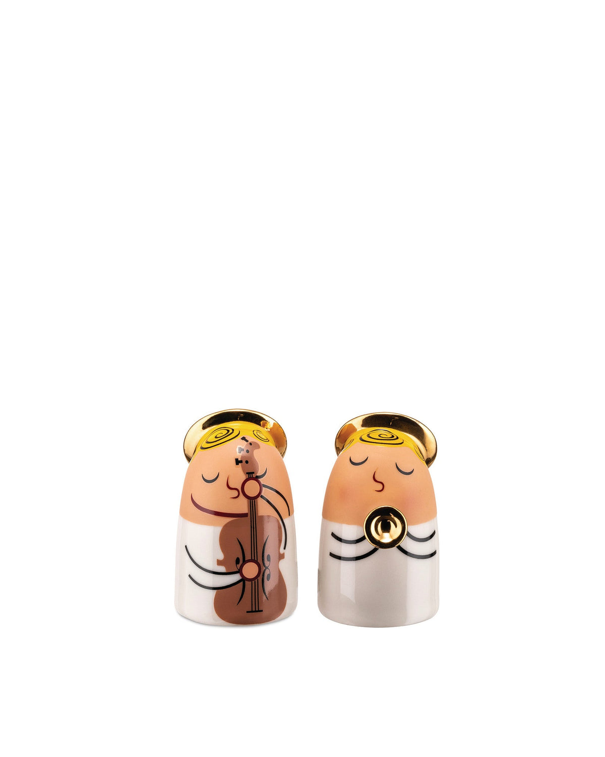 Angels Band – set di 2 statuine (AMGI26SET1) - Sag 80 - Alessi - Complemento