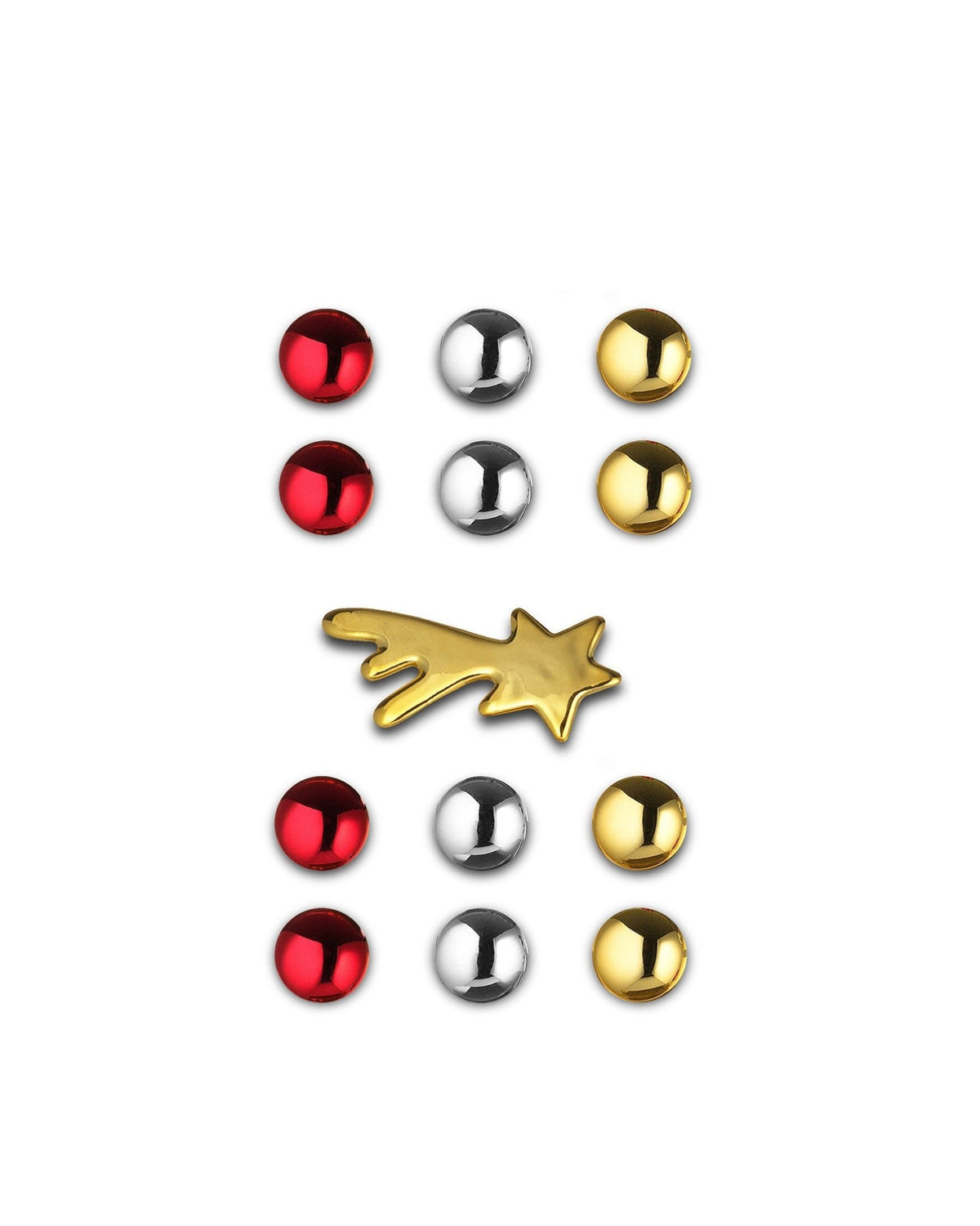 Bark for Christmas – set di magneti (BM06MAGN13) - Sag 80 - Alessi - Complemento