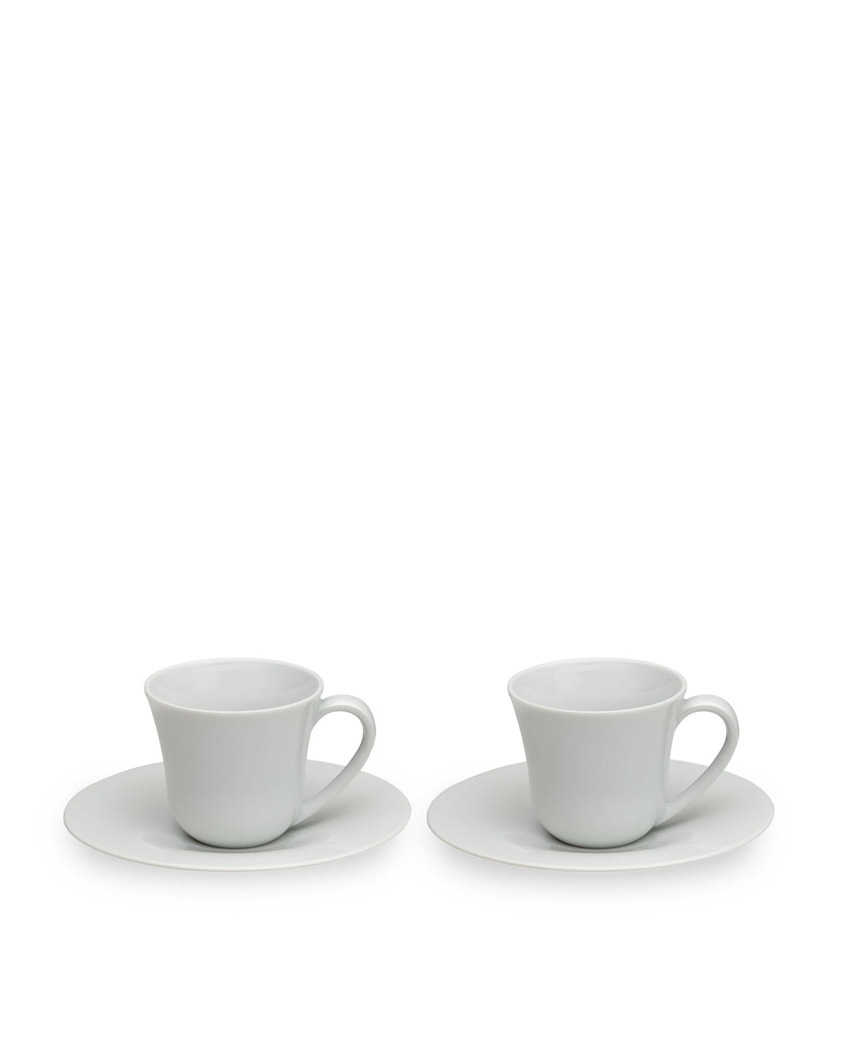 KU – set di due tazze da caffé-filtrato con sottotazza - Sag 80 - Alessi - Complemento