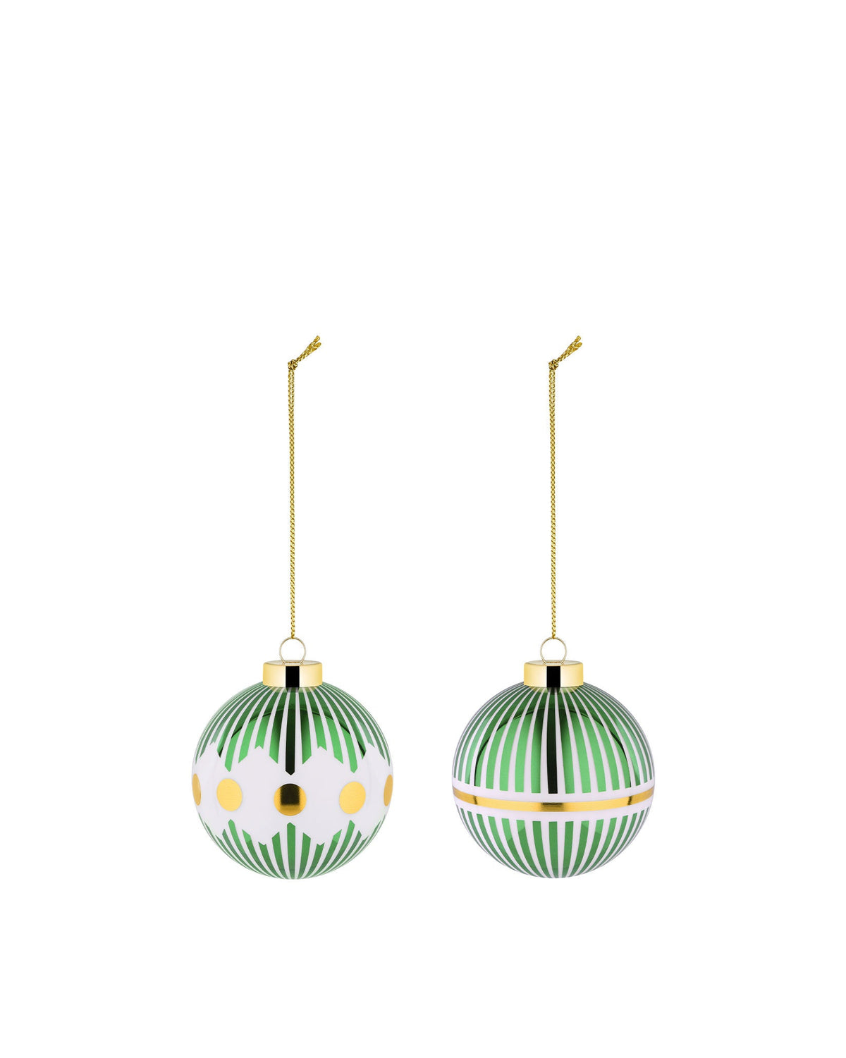 Delight – set di 2 palle per albero di Natale (NZ04SET1GR) – foto prodotto