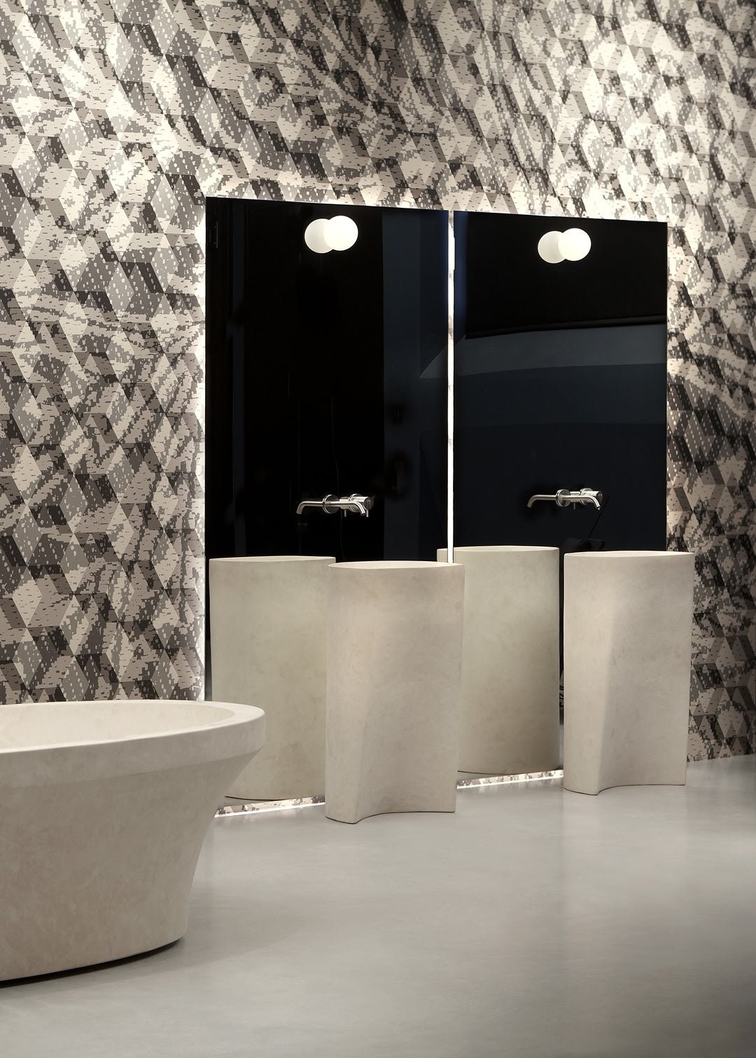 Rilievo – lavabo freestanding - Sag 80 - Antonio Lupi - Lavabo