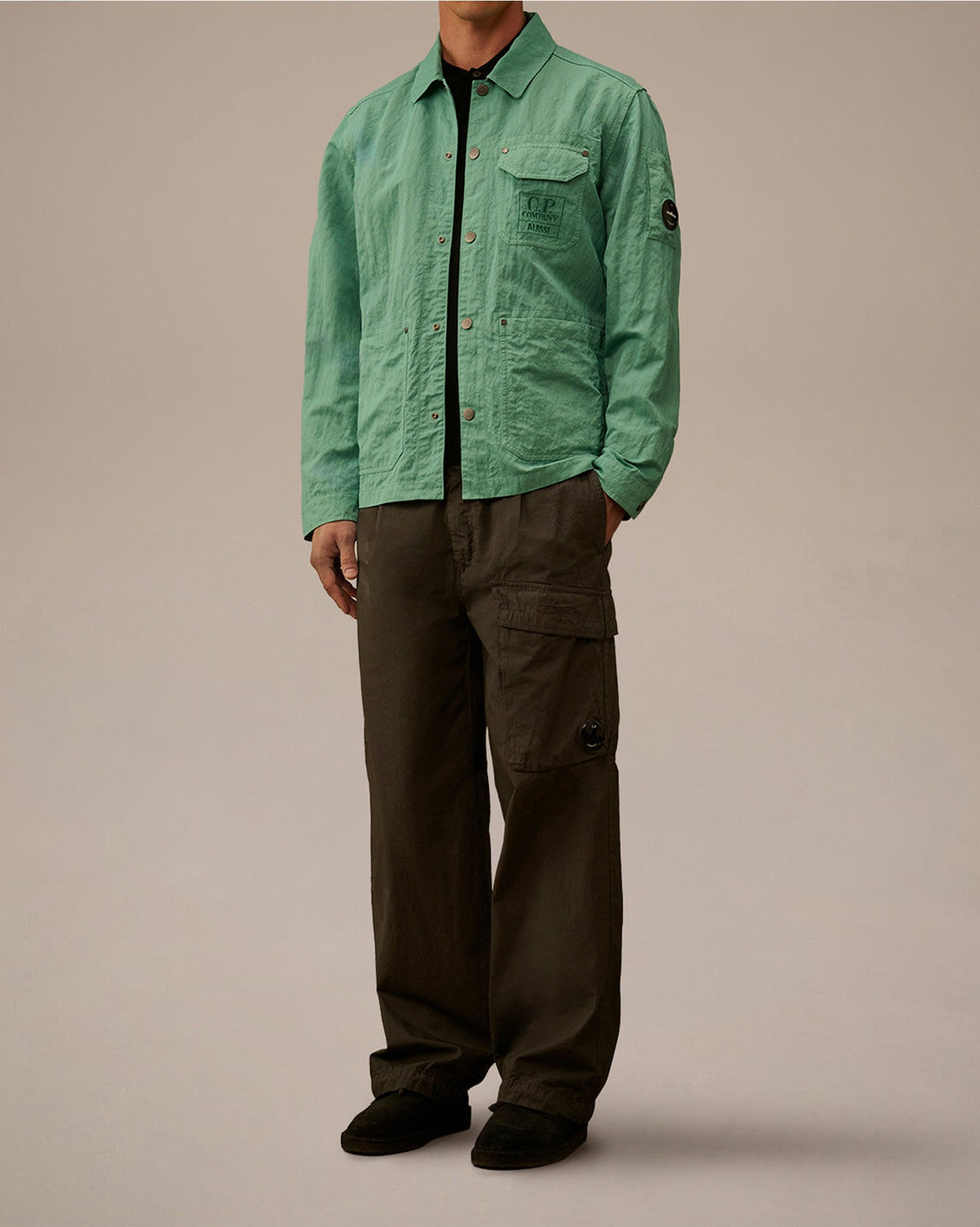 Alessi C.P. Company – overshirt (CP01 GR) – ambientata