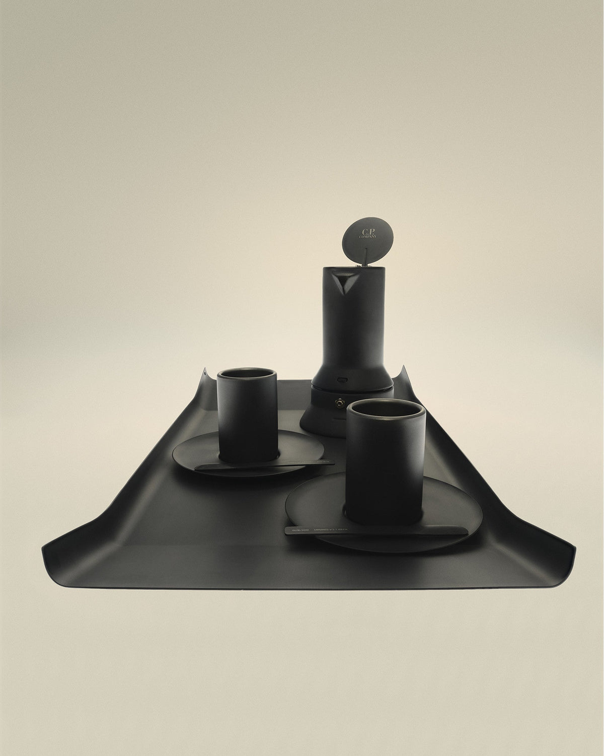 CFF CP – set di due tazze da caffè con sottotazza e due cucchiaini da caffè – ambientata