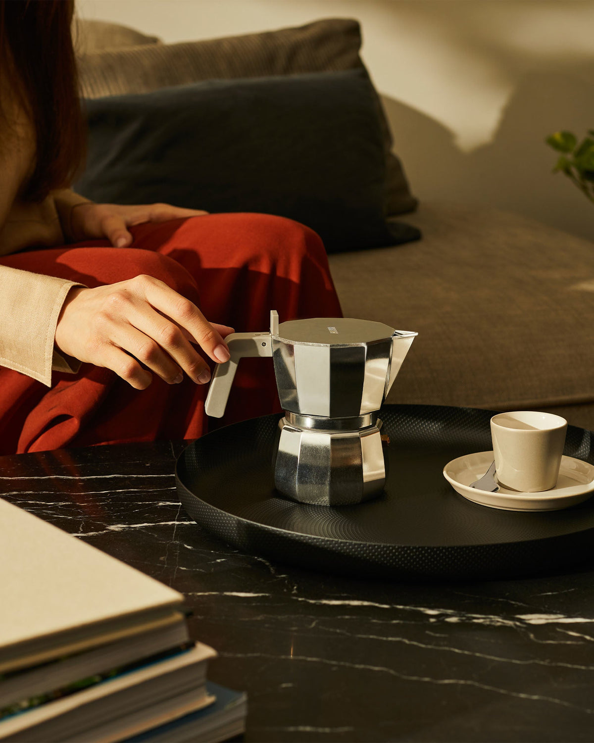 Moka – caffettiera espresso (DC06_) – ambientata