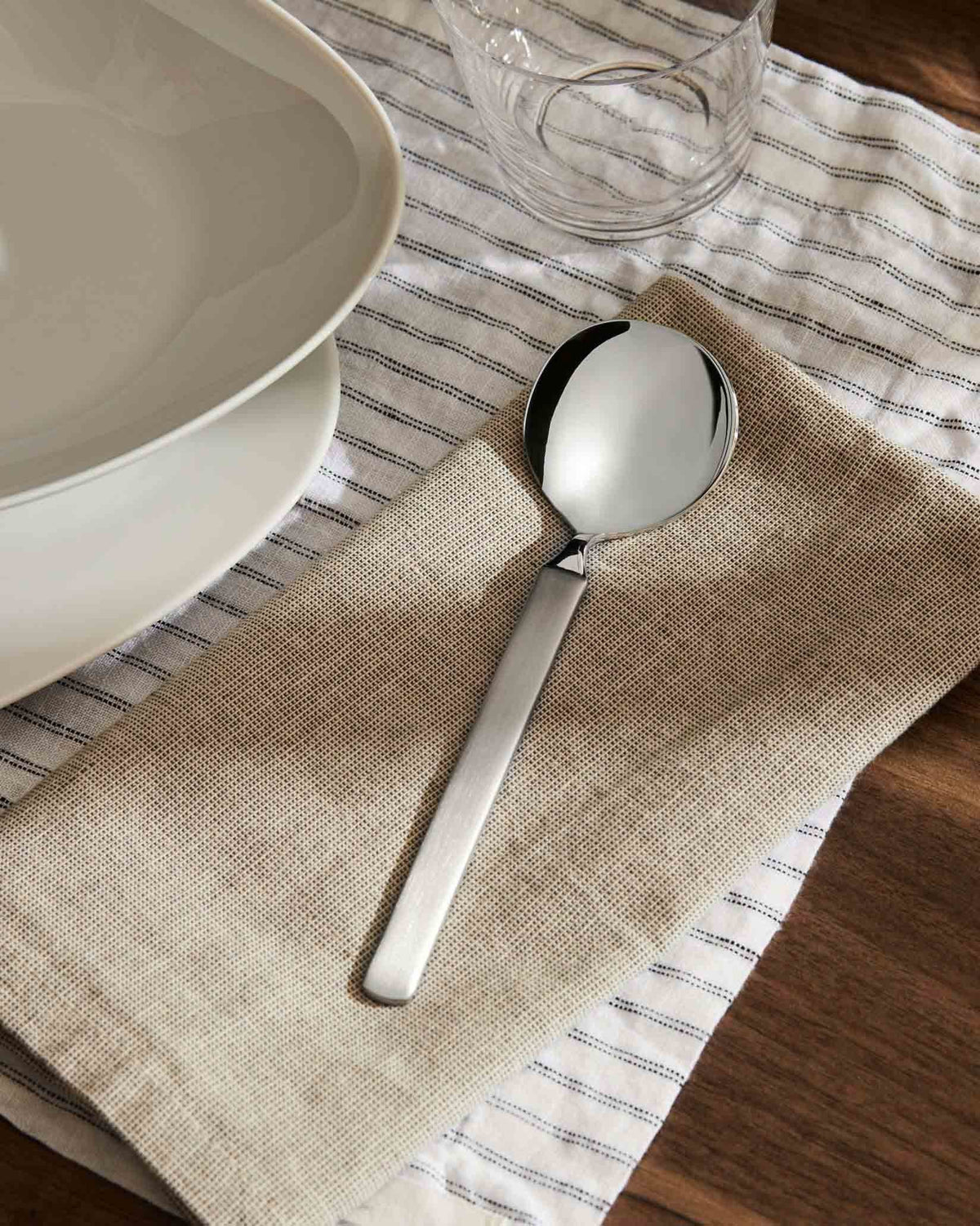 Dry – cucchiaio per brodo (6 pezzi) - Sag 80 - Alessi - Complemento