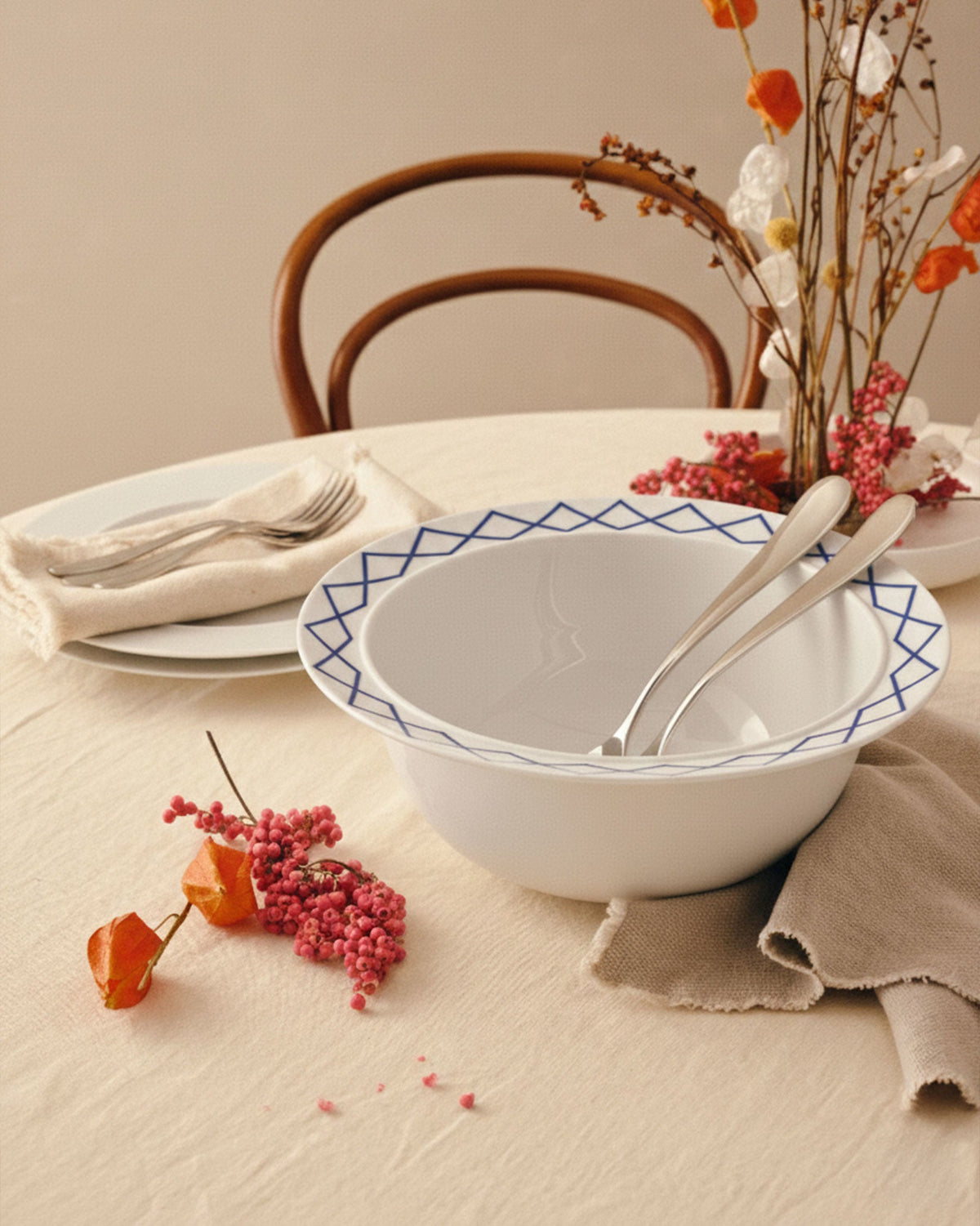 La Bella Tavola and My Beautiful China – insalatiera - Sag 80 - Alessi - Complemento