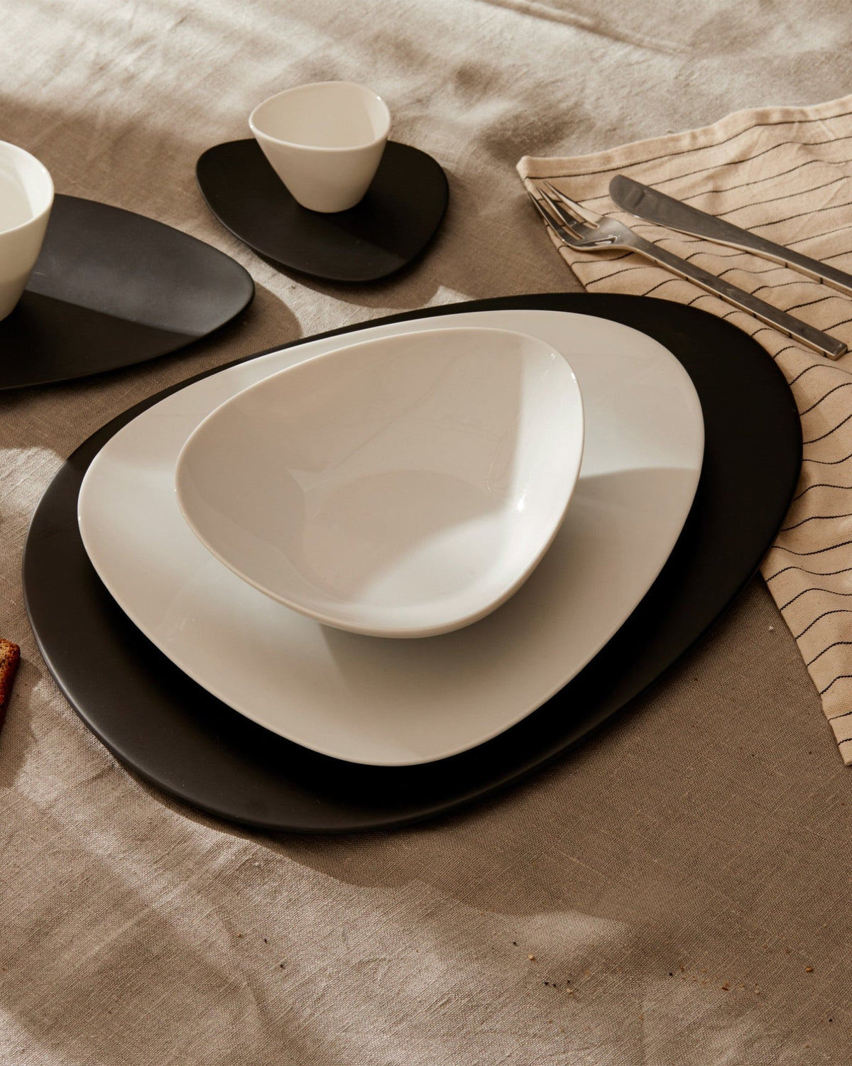 Colombina collection – piatto piano (6 pezzi) - Sag 80 - Alessi - Complemento