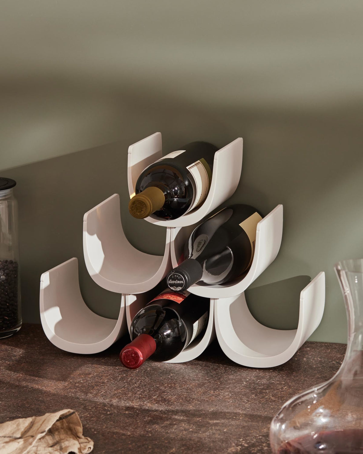 Noè – portabottiglie - Sag 80 - Alessi - Complemento