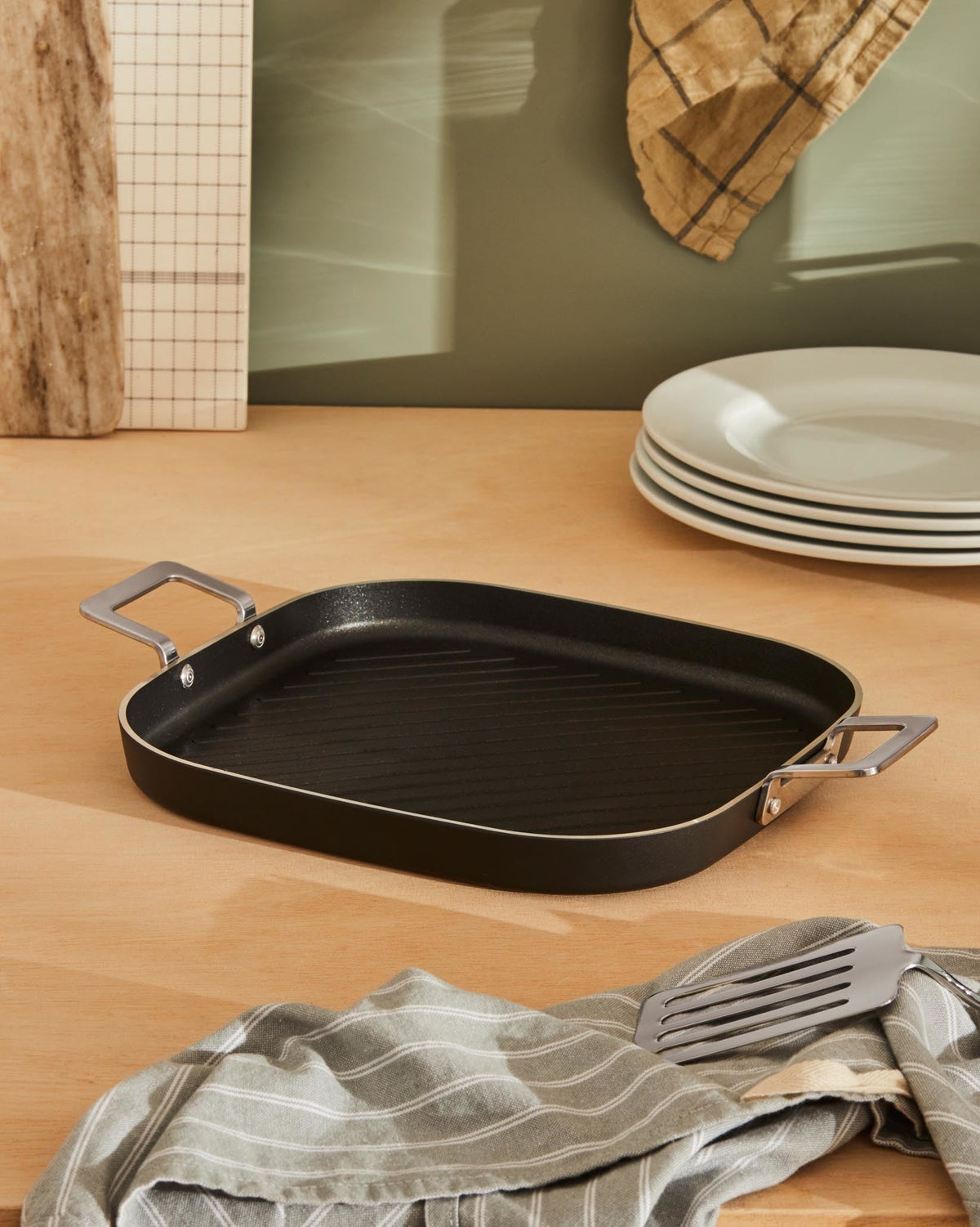 Pots&Pans – bistecchiera (JM304 B) - Sag 80 - Alessi - Complemento
