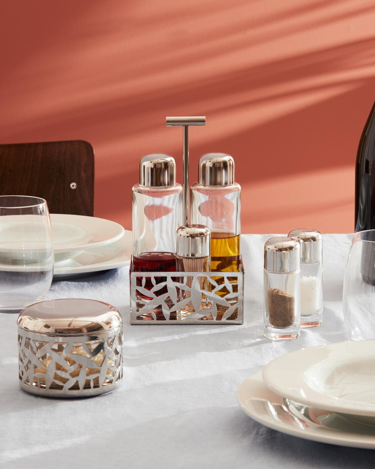 CACTUS! – servizio per olio aceto sale pepe e spezie – ambientata