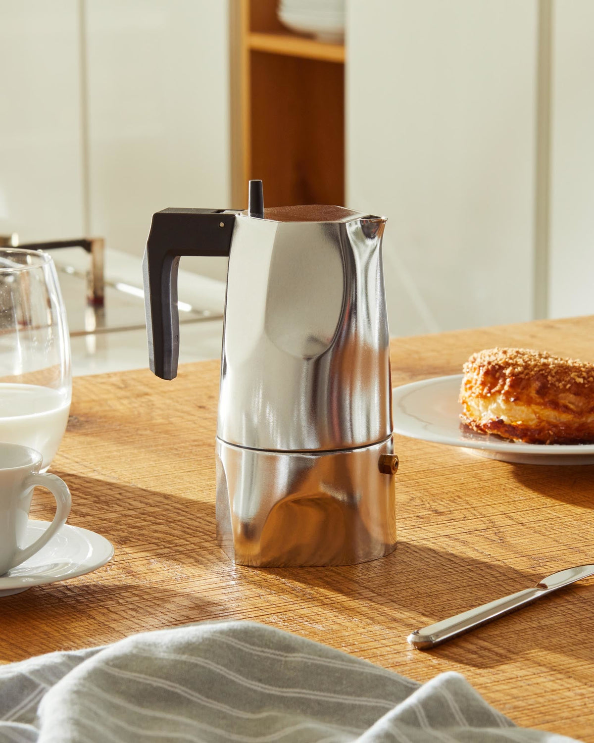 Ossidiana – caffettiera espresso - Sag 80 - Alessi - Complemento