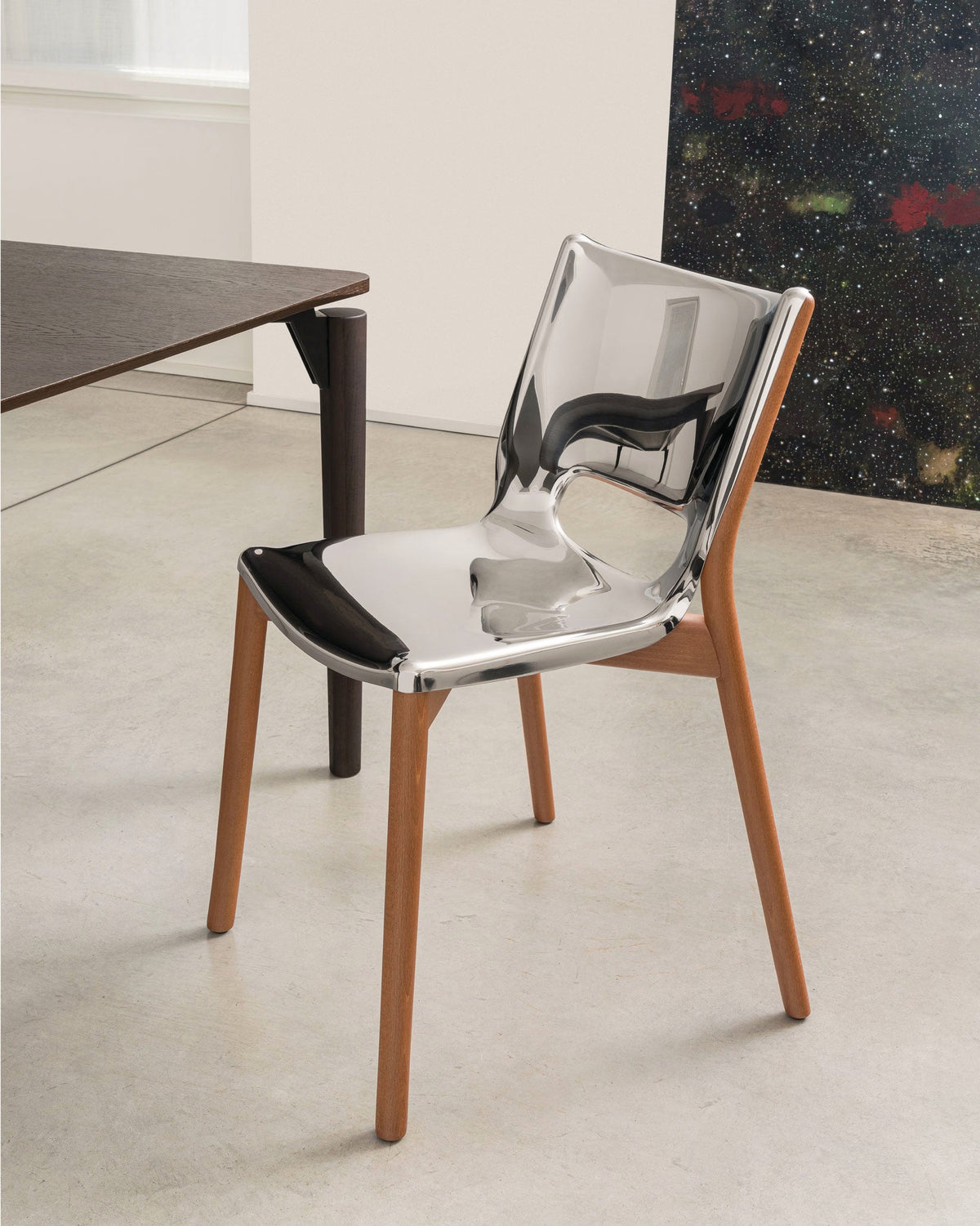 Poêle Collection – sedia monoscocca (PS19) - Sag 80 - Alessi - Sedia