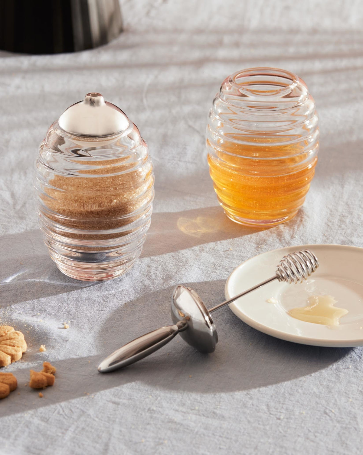 Honey pot – contenitore per miele con dosatore - Sag 80 - Alessi - Contenitore