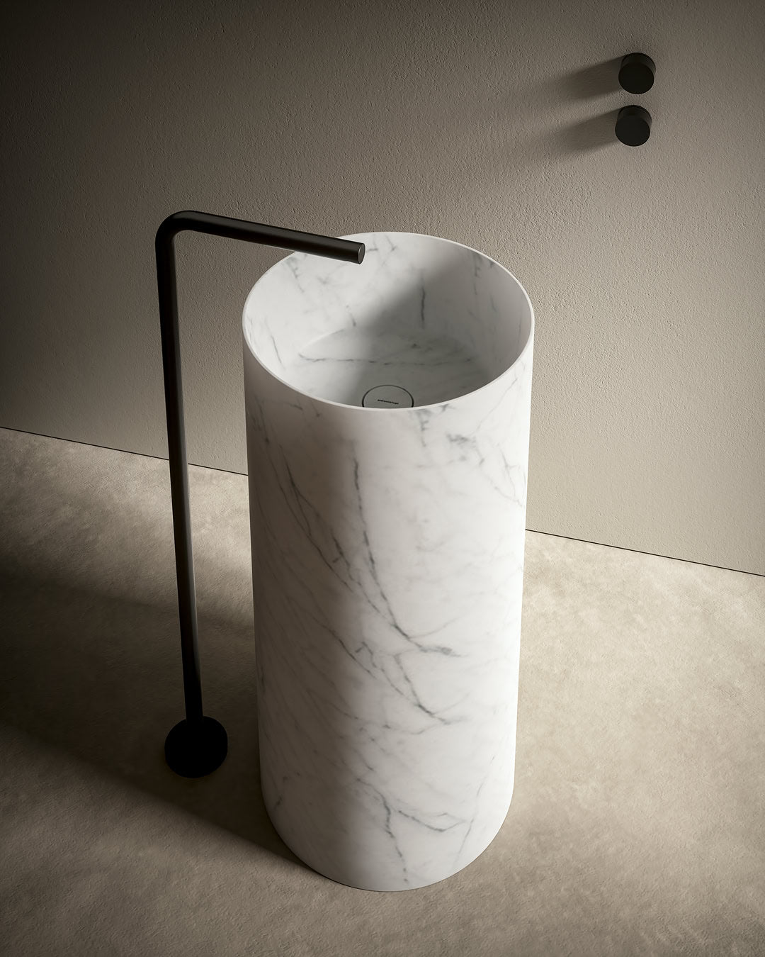 Breeze Stone – lavabo freestanding - Sag 80 - Antonio Lupi - Lavabo