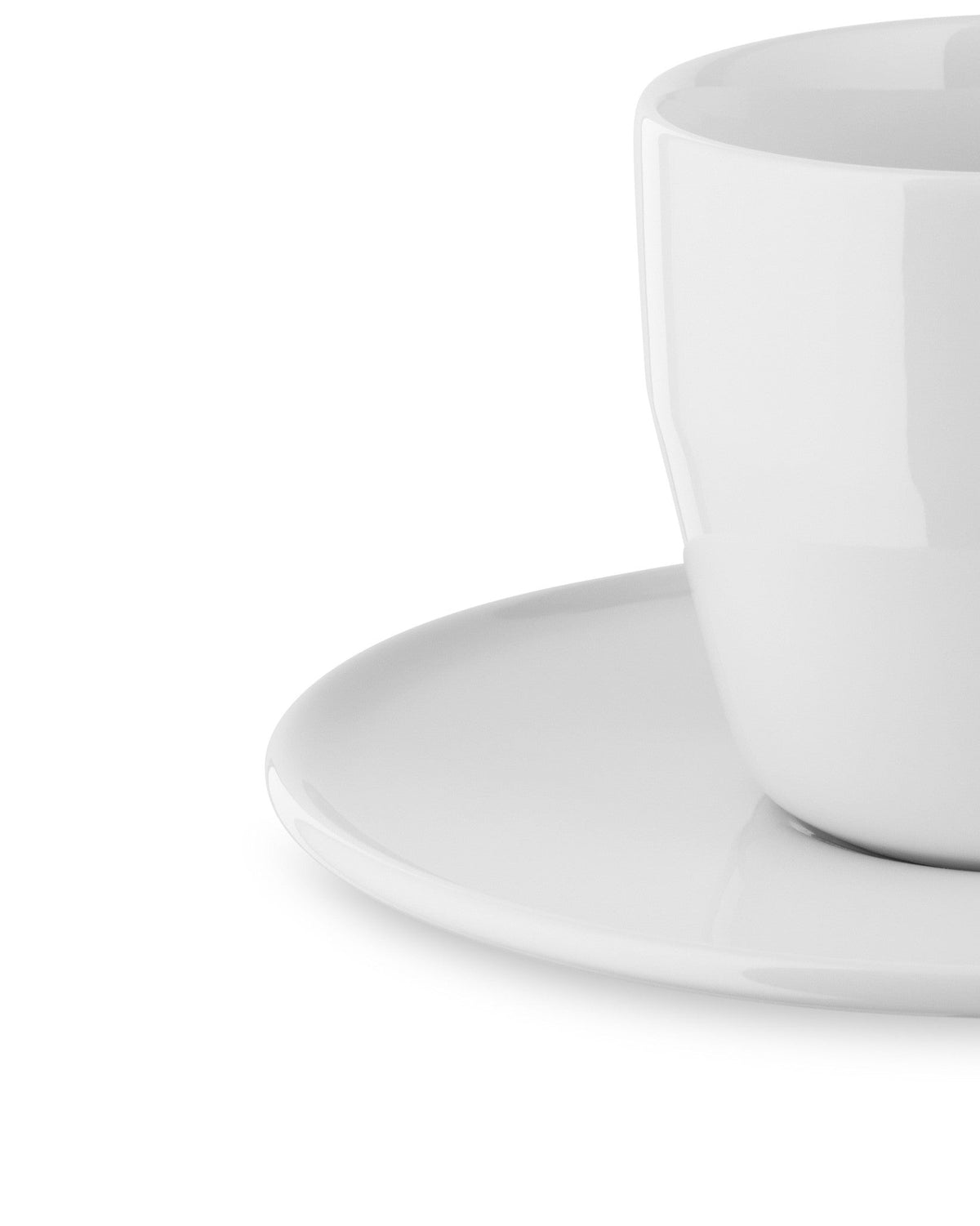 Itsumo – set di una tazza da caffè-filtrato con sottotazza (4 pezzi) - Sag 80 - Alessi - Complemento