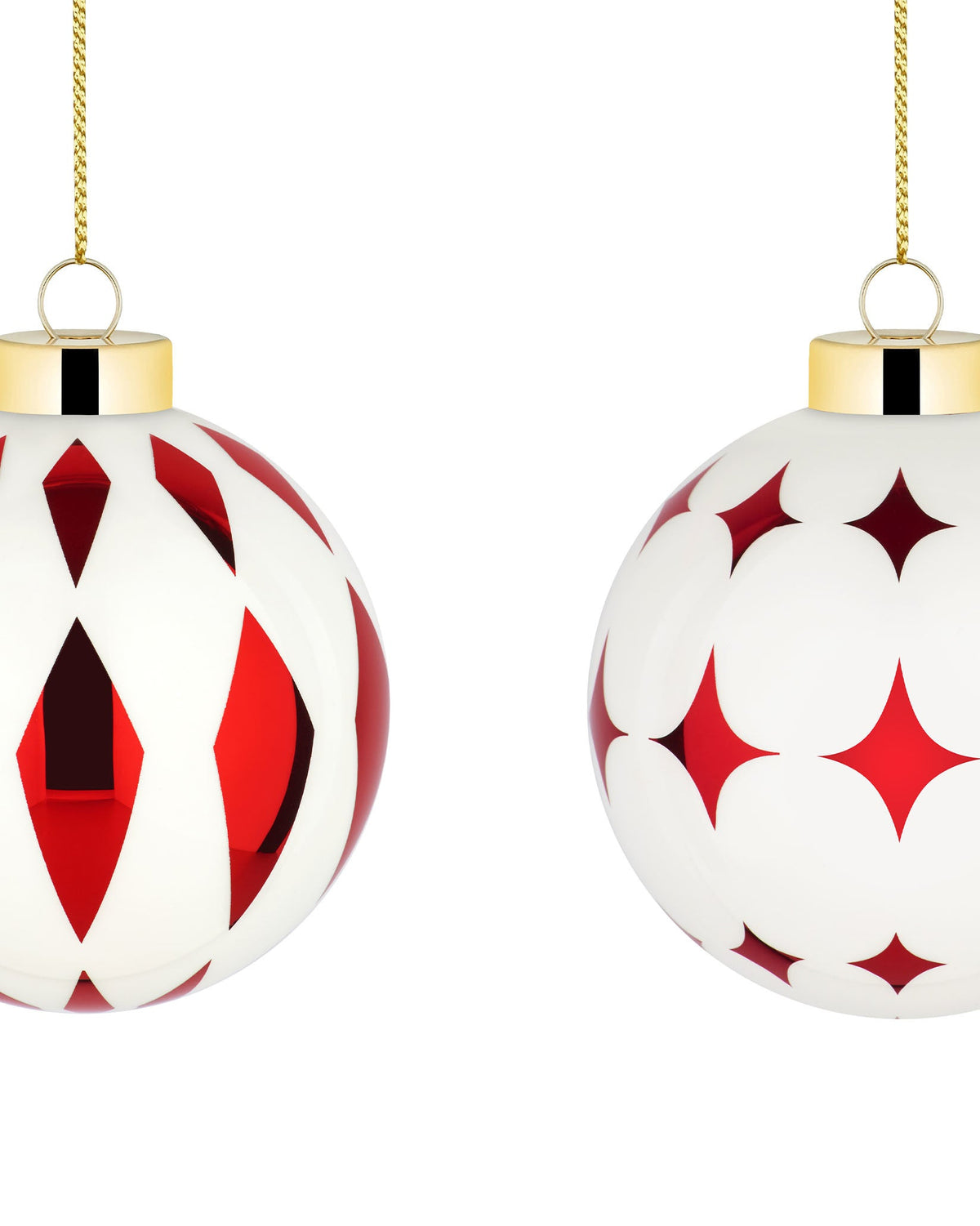 Delight – set di due palle per albero di Natale (NZ04SET3) - Sag 80 - Alessi - Complemento