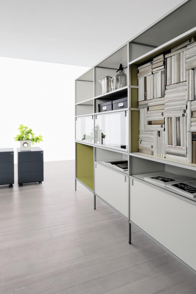 Frame – libreria modulare - Sag 80 - Citterio - Ufficio