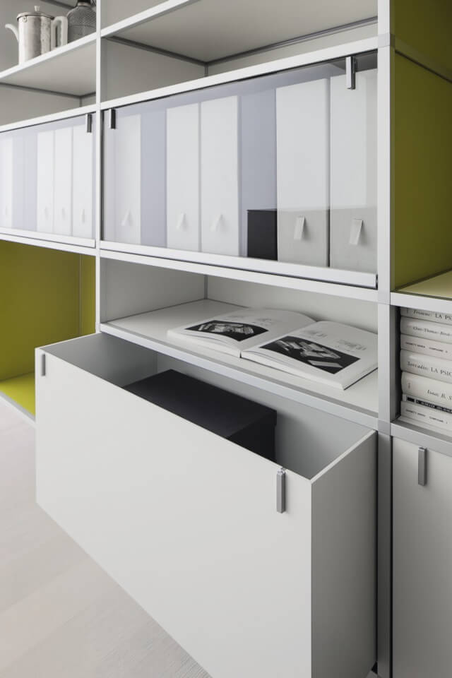 Frame – libreria modulare - Sag 80 - Citterio - Ufficio