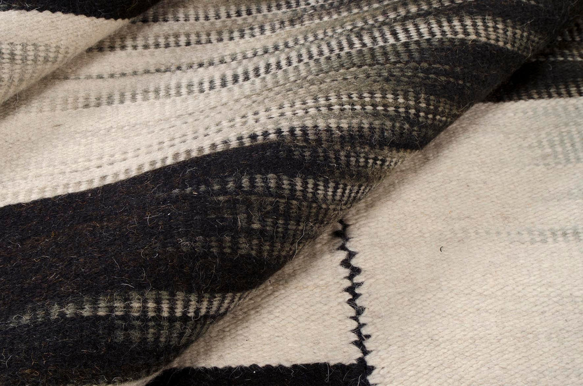 Kilim Black - White – kilim – ambientata