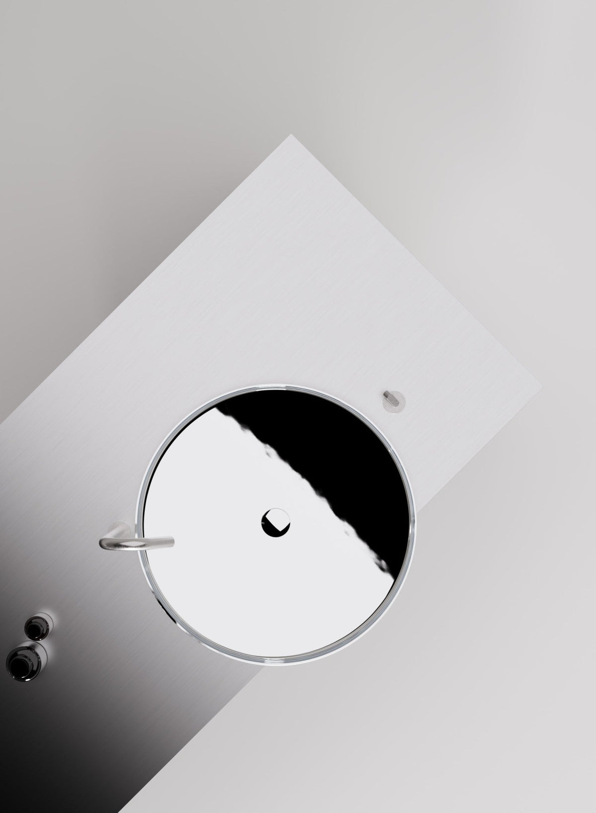 Ufo – lavabo da appoggio - Sag 80 - Agape - Lavabo