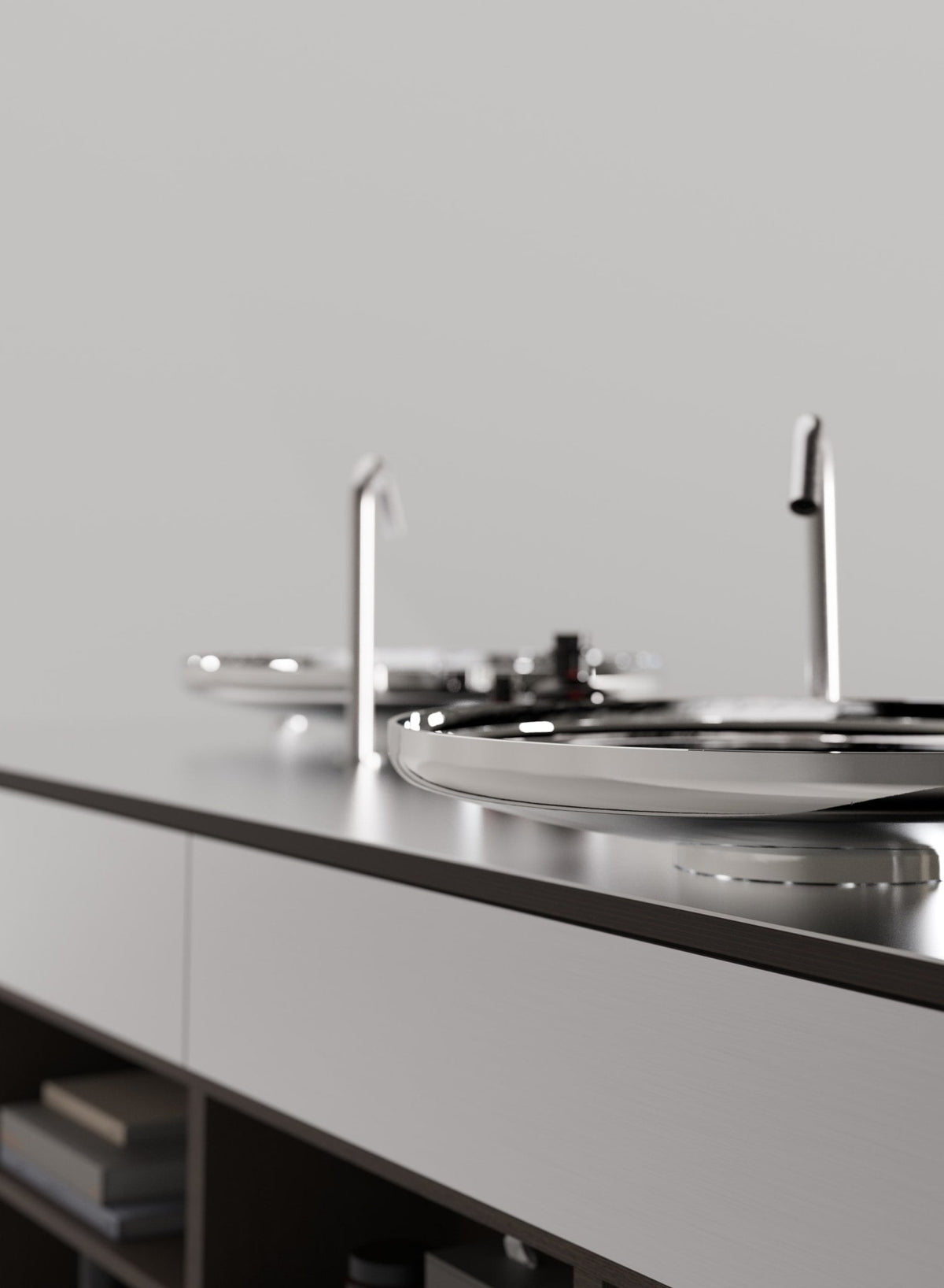 Ufo – lavabo da appoggio - Sag 80 - Agape - Lavabo