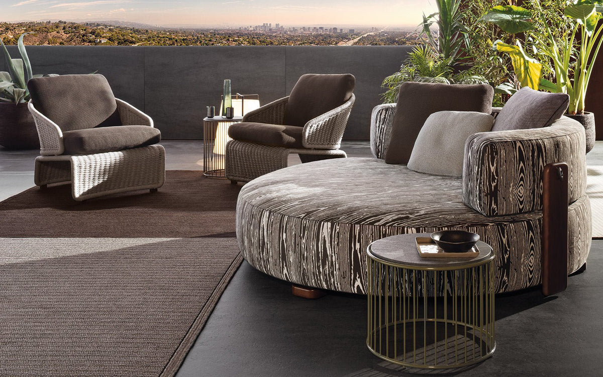 Florida – loveseat outdoor - Sag 80 - Minotti - Divano