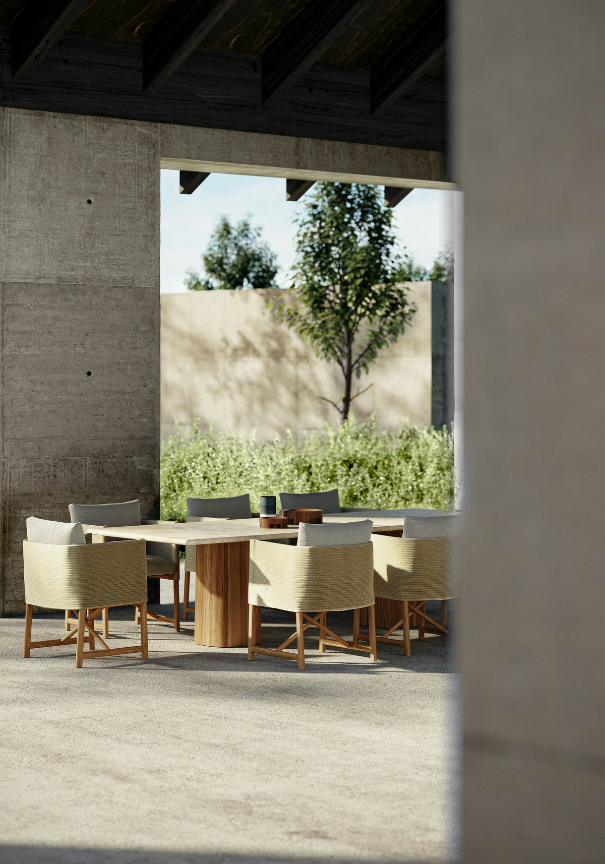 Giro – poltrona da pranzo – ambientata