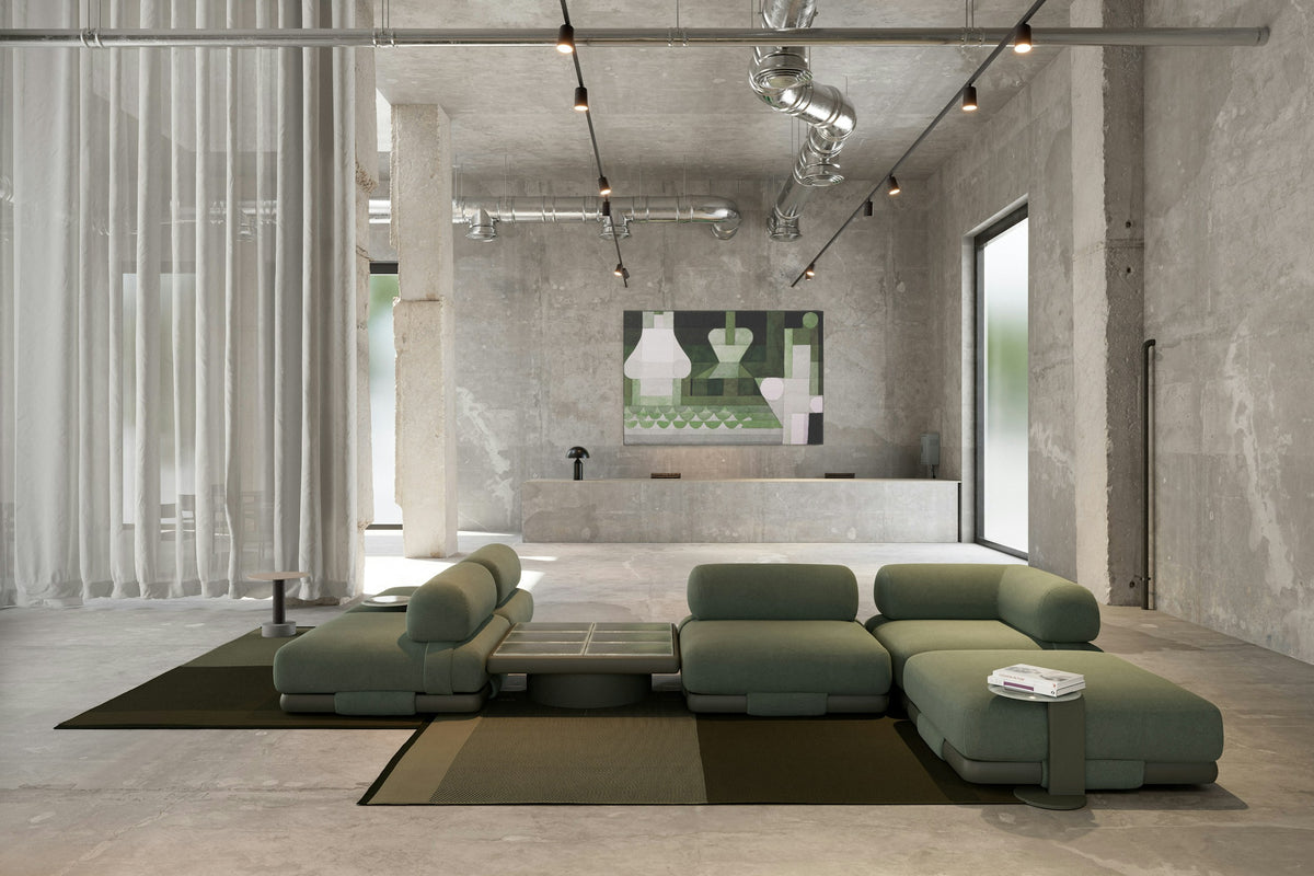 Insula – divano modulare – ambientata