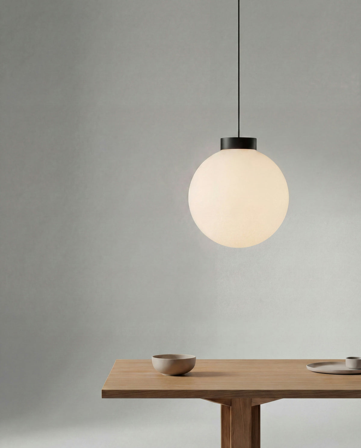 Globo – lampada a sospensione – ambientata