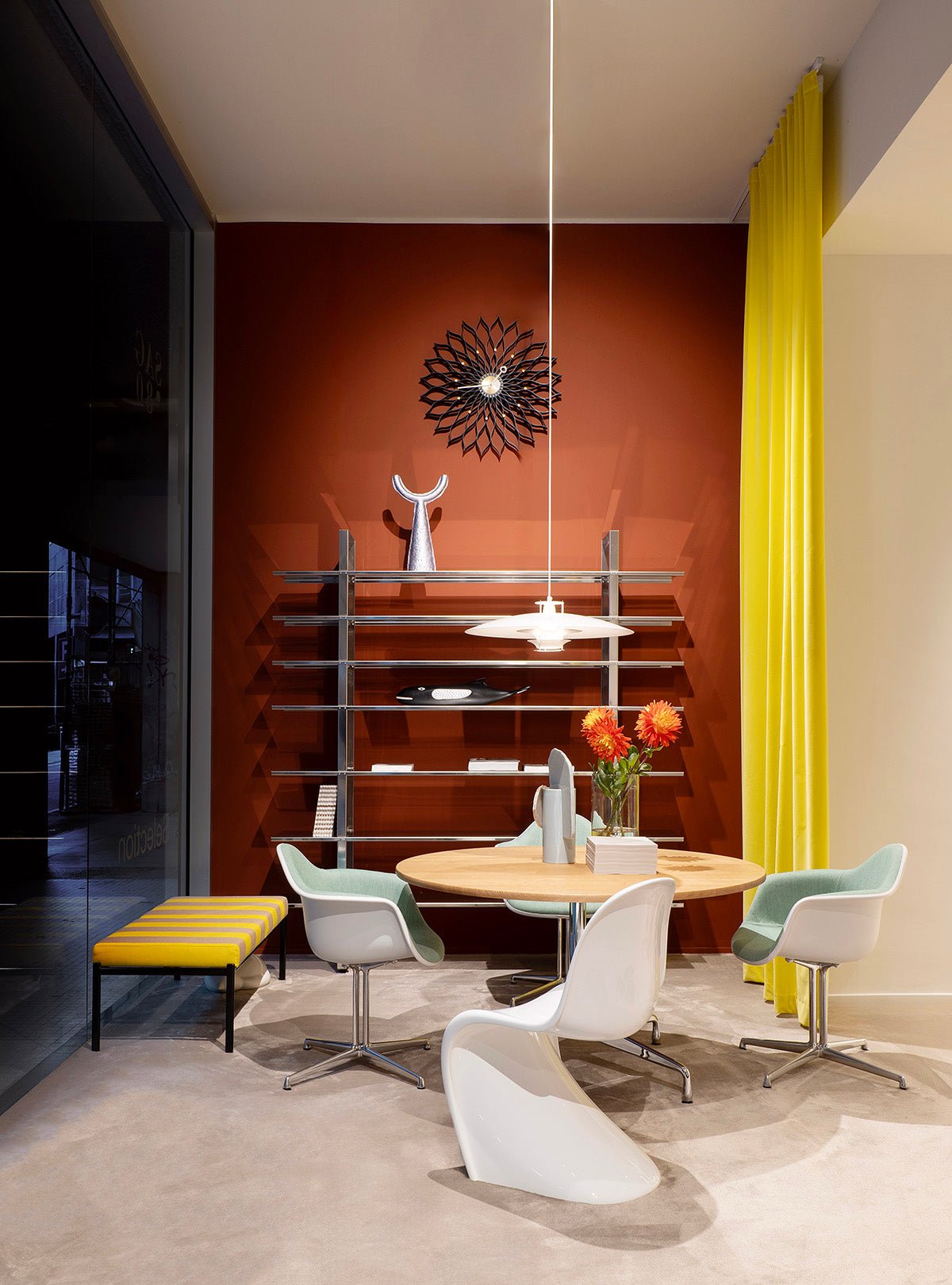 Eames Plastic Armchair RE DAL - Sag 80 - Vitra - Sedia