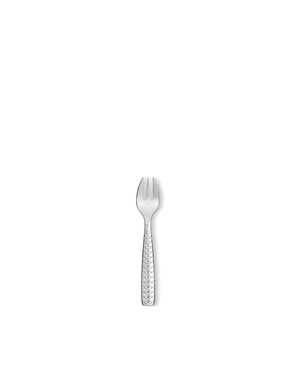 Colombina fish – set di 4 forchettine per ostriche e molluschi - Sag 80 - Alessi - Complemento