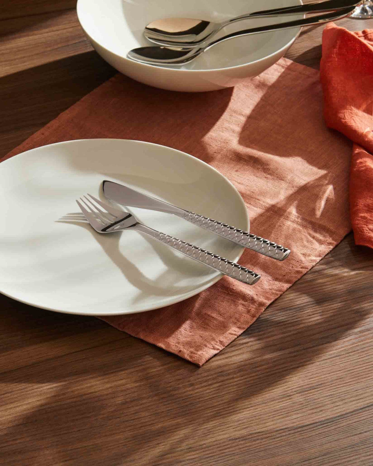 Colombina fish – coltello da servizio per pesce – ambientata