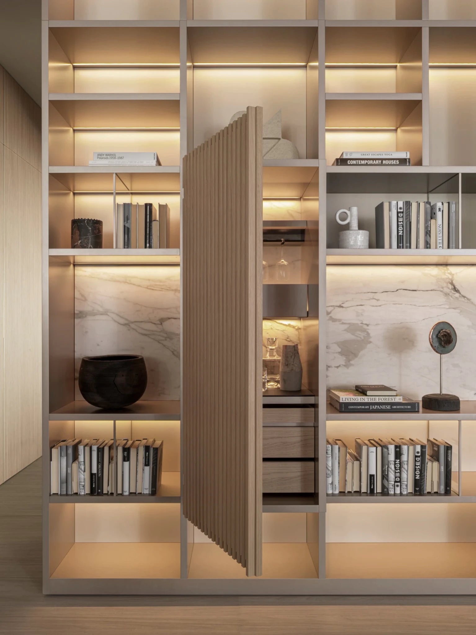 505 UP SYSTEM libreria - Sag 80 - MOLTENI - Libreria