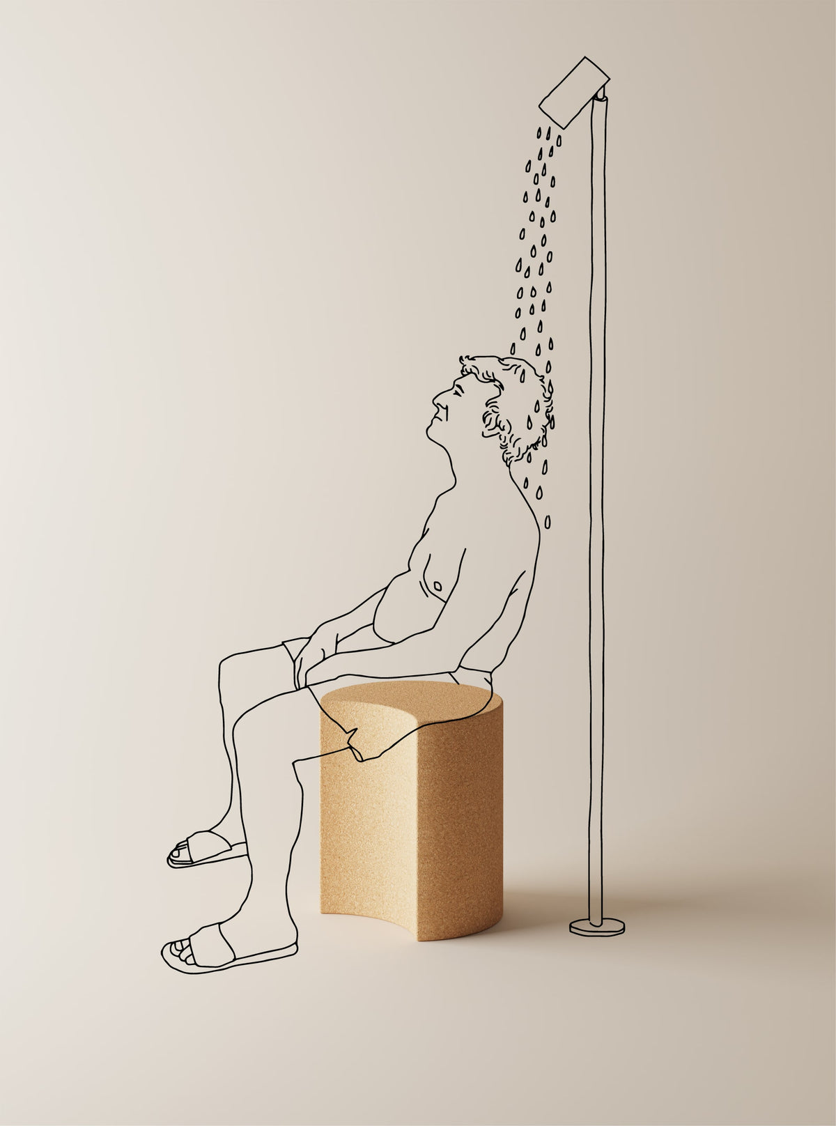 Vis-à-vis seduta – sedute - Sag 80 - Agape - Bagno