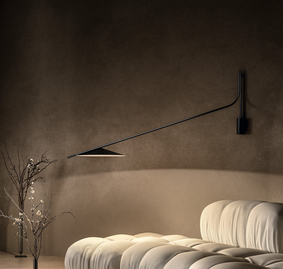 Glifo – lampada da parete – ambientata