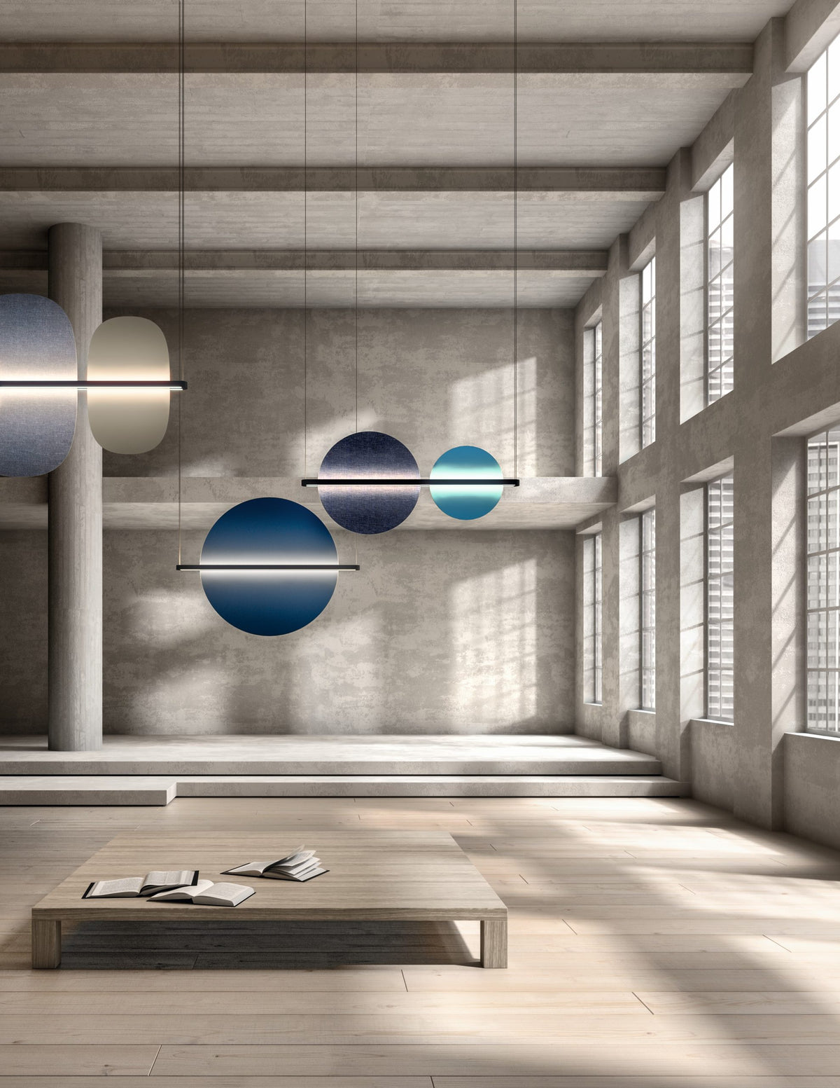 Hang Out – lampada a sospensione – ambientata