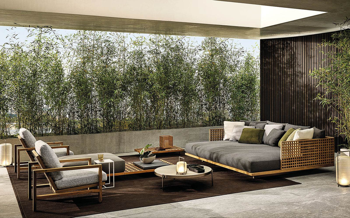 Quadrado – daybed outdoor - Sag 80 - Minotti - Divano