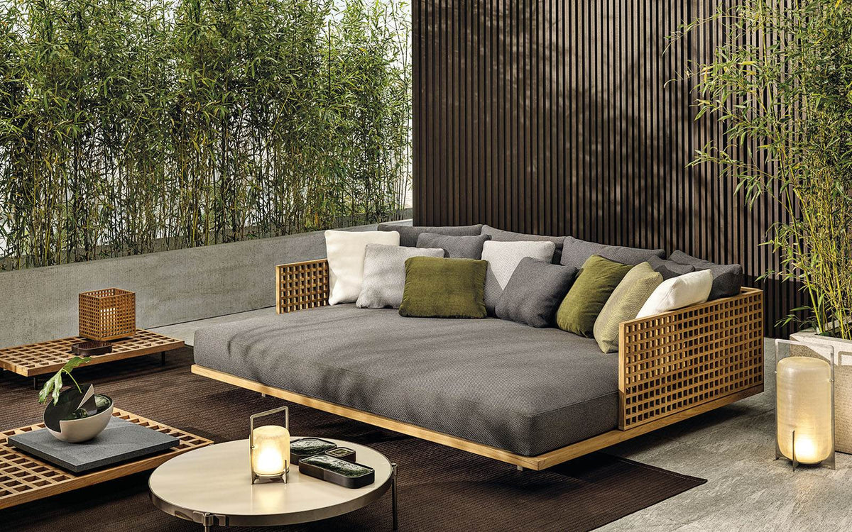 Quadrado – daybed outdoor - Sag 80 - Minotti - Divano
