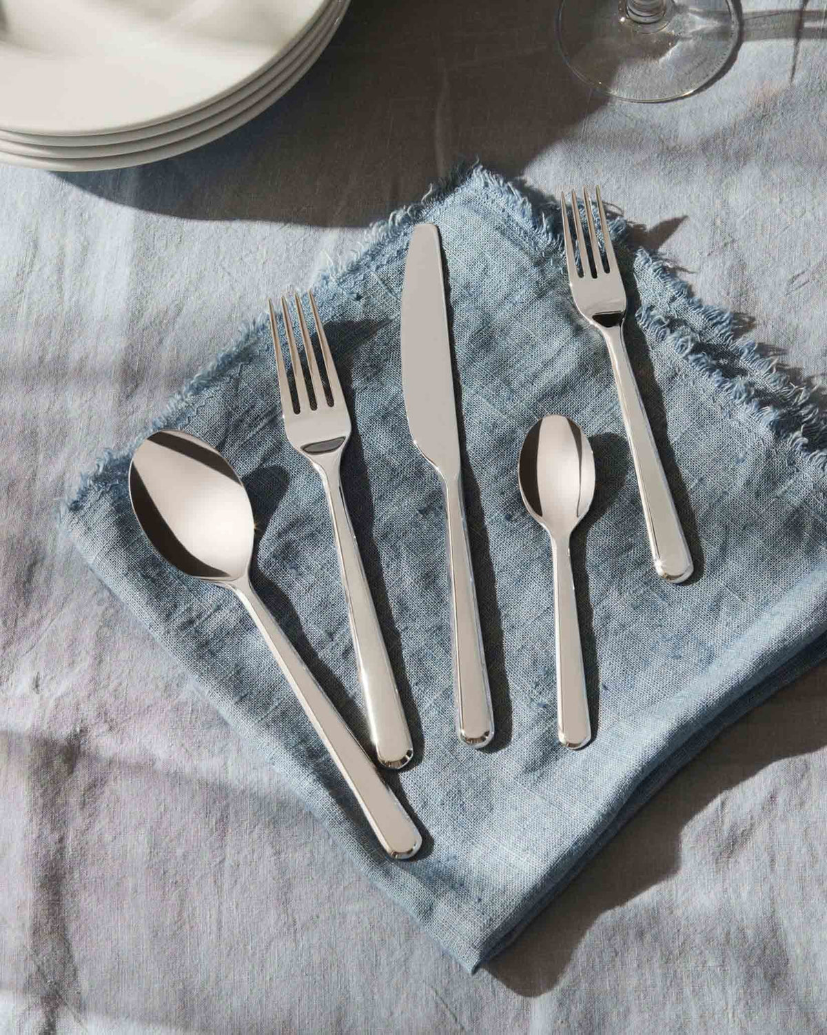 Amici – forchetta da frutta (6 pezzi) - Sag 80 - Alessi - Complemento