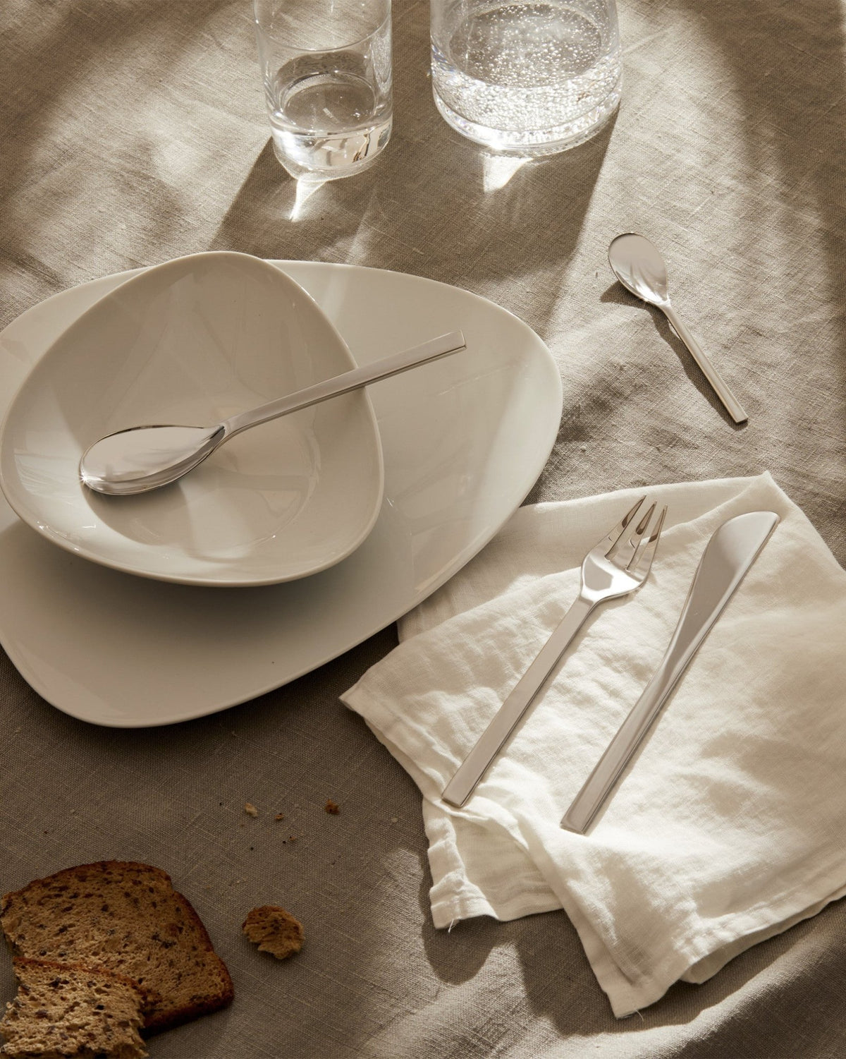 Colombina collection – coltello da tavola (6 pezzi) - Sag 80 - Alessi - Complemento