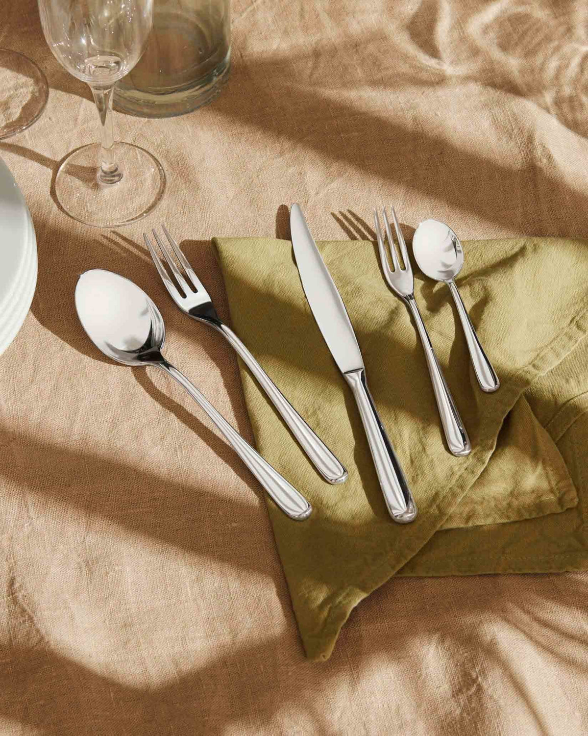 Caccia – cucchiaio da tavola (6 pezzi) - Sag 80 - Alessi - Complemento