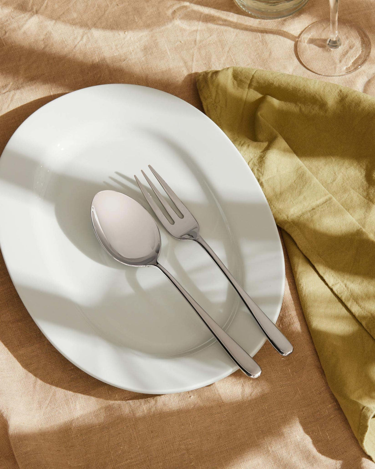 Caccia – cucchiaio da servizio - Sag 80 - Alessi - Complemento