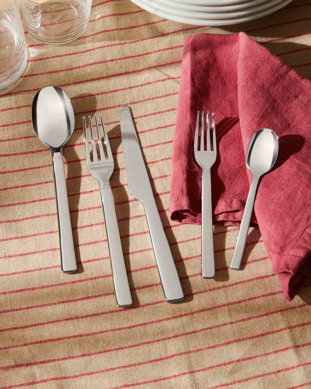 Ovale – servizio di posate 5 pezzi - Sag 80 - Alessi - Complemento