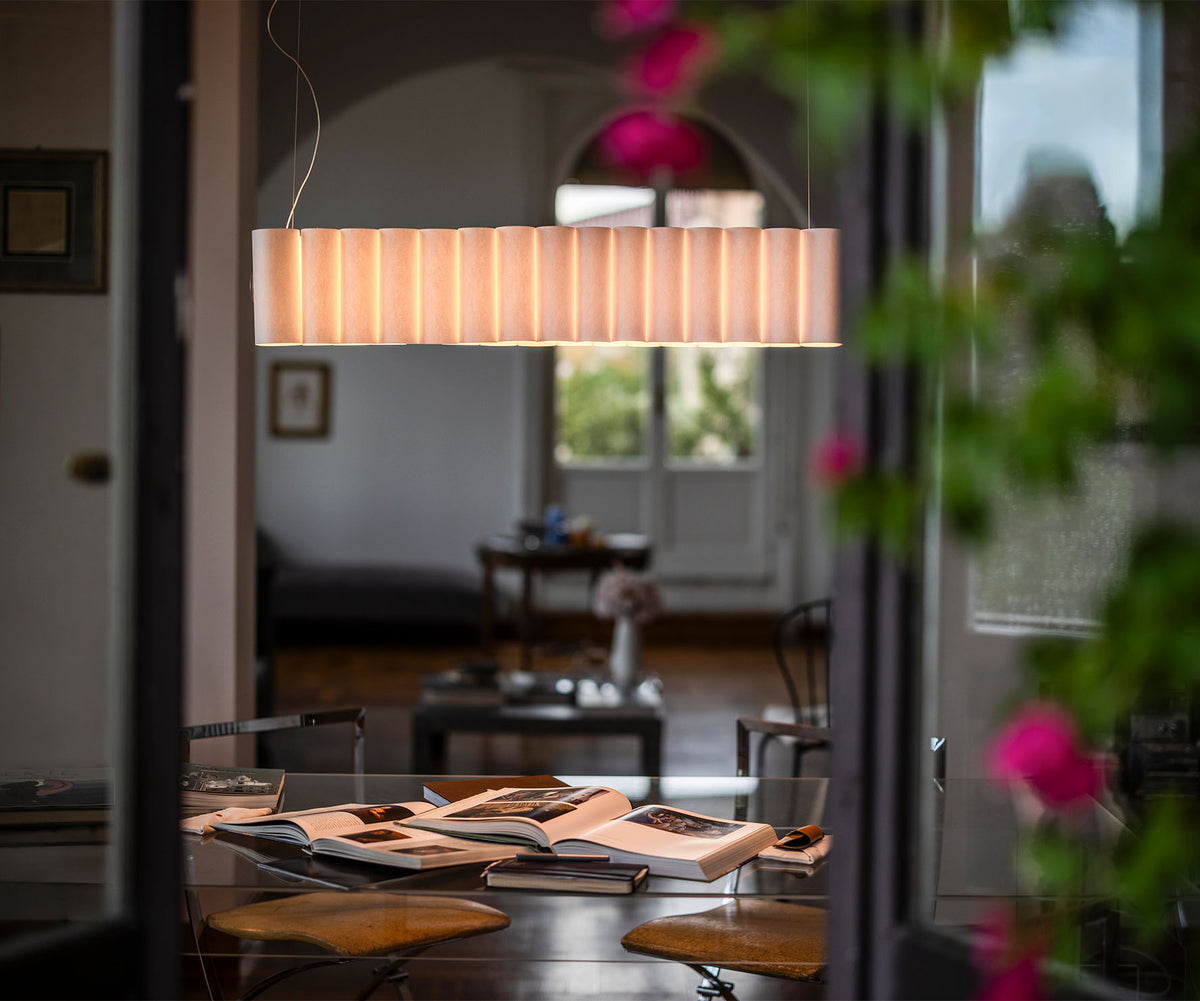 Pli – lampada a sospensione – ambientata