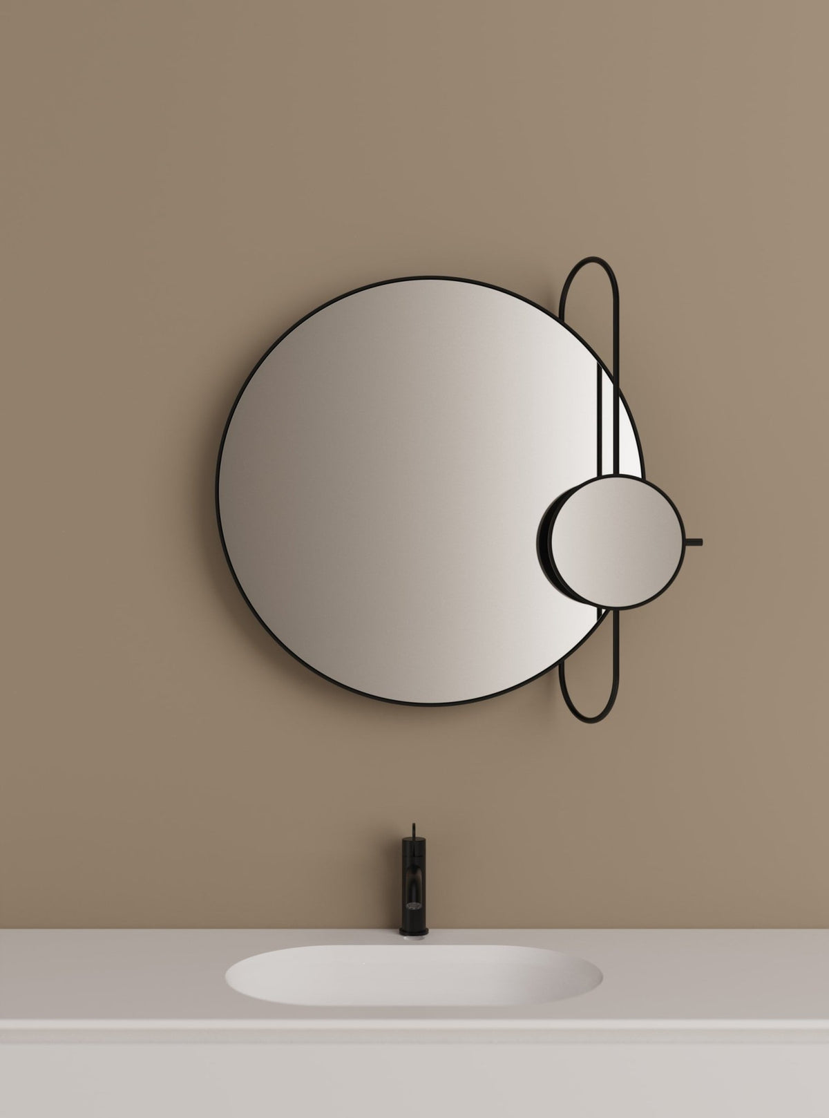 Revolving Moon – specchio senza luce – ambientata