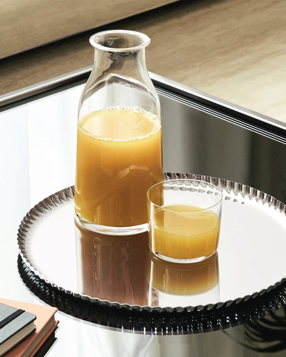 Pleats – vassoio rotondo (JK02) - Sag 80 - Alessi - Complemento