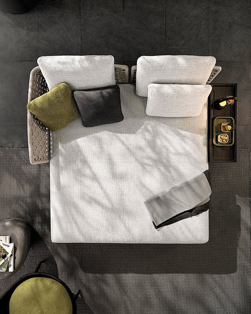 Patio – daybed outdoor - Sag 80 - Minotti - Divano
